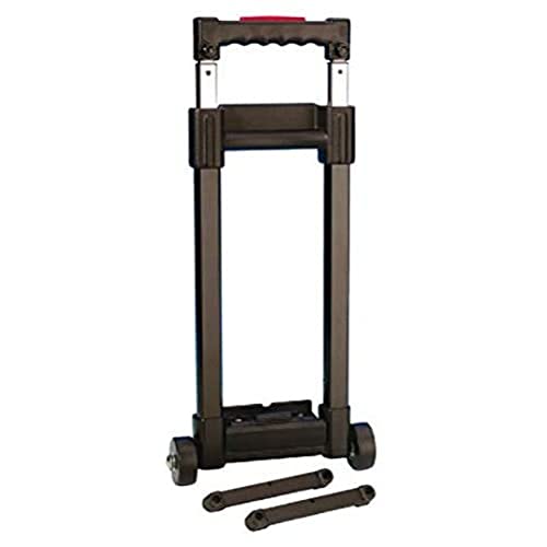 Adam Hall Hardware 3472 - Poignée Trolley amovible 2 Barres longueur 420 - 960 mm Cover