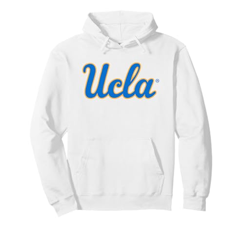 UCLA Bruins Icon White Officially Licensed Pullover Hoodie