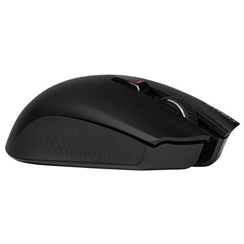 Harpoon Wireless Rgb Mouse Ottico da Gioco, Ricaricabile, con Tecnologia Slipstream, Sensore Ottico 10000 Dpi, Retroilluminazione a LED Rgb, Nero - Mouse gaming - Immagine 4