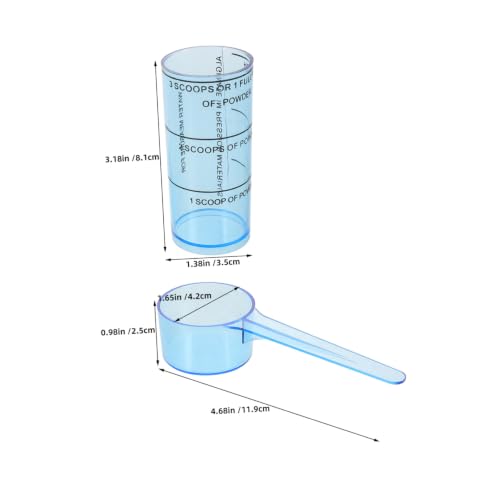 Mobestech 2 Sets Plastic Mixing Bowl Set with Measurement Markings for Kitchens and Labs, Autoclavable Plastic Prep Bowl with Chemical Resistance and Nesting Design for Efficient Storage - Image 9