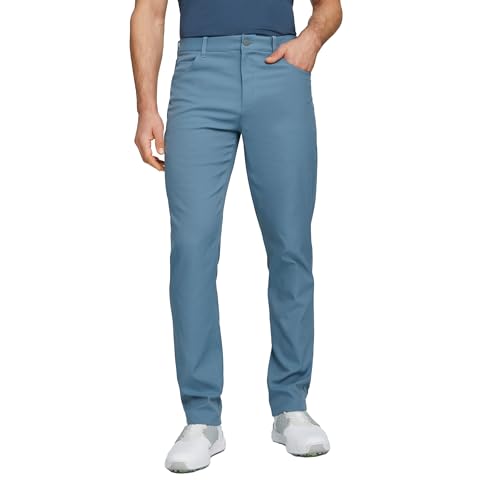 Puma Golf Men's Dealer 5 Pocket Pant, DEEP Dive
