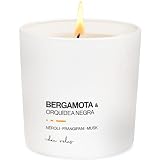 Vela Aromática Bergamota & Orquídea Negra – IDEA VELAS