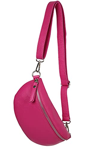 Bolso de hombro y riñonera mujer fucsia AMBRA Moda Glx10 para paseos urbanos