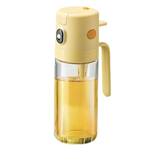 Lanmijia Spruzzatore D'Olio Per, 550ML Versatore Distributore Nebulizzatore, Spruzzatore Olio D'Oliva Per, Per Aceto, Insalata, Salsa, Cottura, Da Cucina, Per Friggitrice Ad Aria
