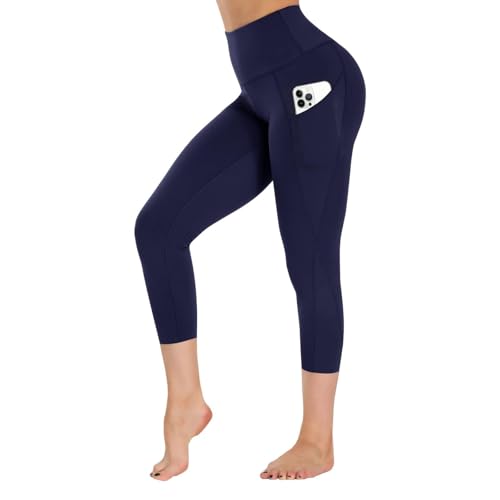 GAYHAY High Waist Yoga Pants with Pockets, Leggings for Women Tummy Control Compression Workout Leggings for Women