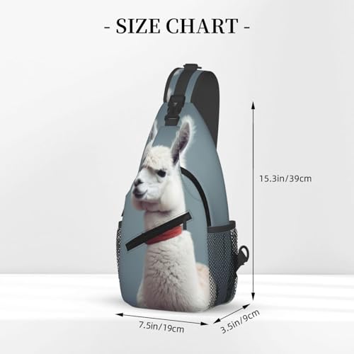 Bolso Sling Unisex tipo Chest Bag negro para viaje miniatura 2