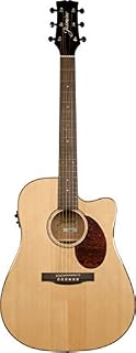 Jasmine JD37CE-NAT J-Series Acoustic-Electric Guitar, Natural