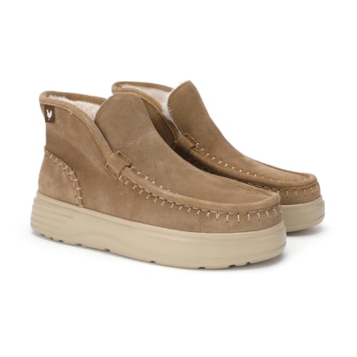 Chaussure sans lacets PERTH Walkinpitas : bottines chaudes à semelle amortissante