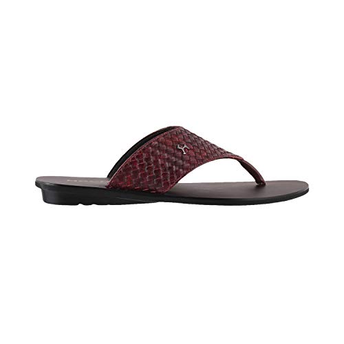 Mochi Men's Leather Slipon Thong Sandals