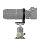 Hersmay Metall Objektiv Stativschelle für Sigma 100-400 F5-6.3 DG DN OS Objektiv für Sony E Mount Art 105mm F1.4 DG HSM Eingebaute Arca-schnellwechselplatte