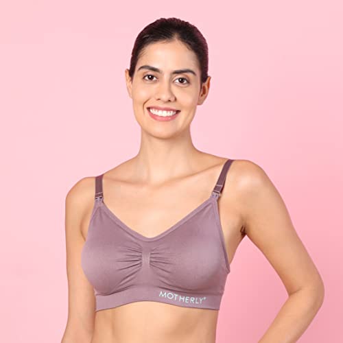 motherly-Womens-Nylon-Heavily-Padded-Wire-Free-Maternity-Bra