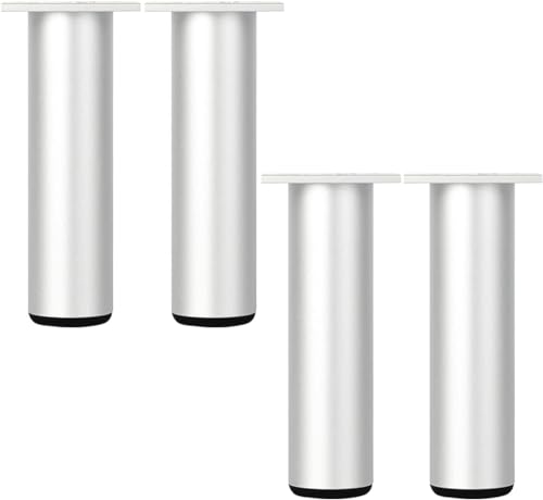 �Ƌ�r �������Ƌ�r4�{�Z�b�g�A���߉\�ȃ\�t�@�r�A�o�X���[���L���r�l�b�g�r�A���E���h�\�t�@�T�|�[�g�r�A�A���~�j�E�������A�l�W�t�� (35 Cm/13.8�C���`�A�V���o�[)(Silver,10cm/3.9in)