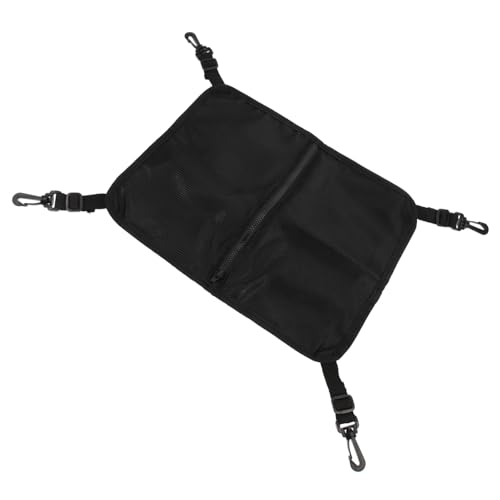 TOVINANNA Portable Surfboard Deck Bag Mesh Storage Pouch Zipper Design for Paddleboard Sundries and Beach Toys Lightweight Nylon Storage for Outdoor Activities