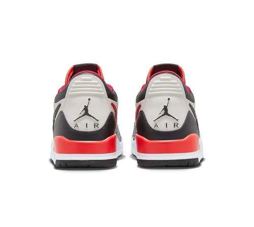 Nike Air Jordan Legacy 312 Low meskie Trainers FJ7221 Sneakers Buty (uk 10 us 11 eu 45, sail black white gym red 101)
