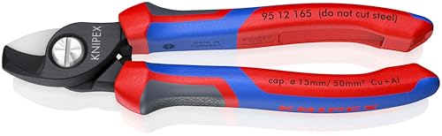 KNIPEX Kabelschere mit Comfort-Griffen 165 mm, 95 12 165
