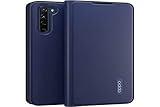 OPPO Schutzhülle Bookcover PU passend Find X2 Lite, Dunkelblau