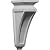 Ekena Millwork COR04X07X14RE 4 3/4-Inch W x 7 1/2-Inch D x 14-Inch H Reece Corbel