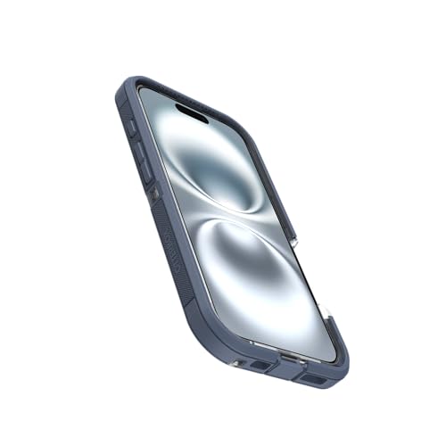 OtterBox Defender XT MagSafe Hülle für iPhone 16, Transparent/Blau – Ansicht 5