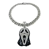 Shiny Jewelers USA Mens ICED Out Rapper MASK Hip HOP Pendant 24