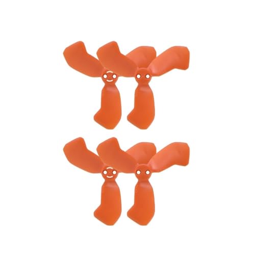 Hélices para DJI Neo 2 en color naranja con sistema de liberación rápida y palas metálicas duraderas