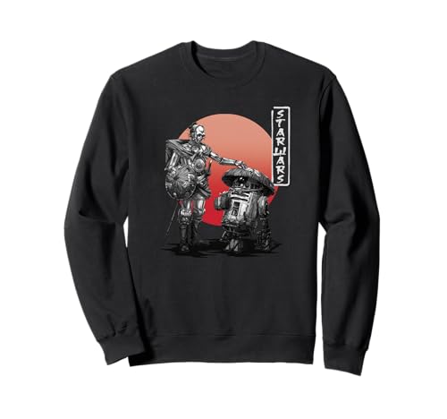 Sweatshirt Star Wars Visions en coton premium imprimé graphique de haute qualité
