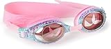 Swimming Goggles For Girls - Mermaid Kids Swim Goggles By Bling2o (Jewel Pink)