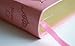 KJV Holy Bible, Giant Print Thinline Large format, Pink Premium Imitation Leather with Ribbon Marker, Red Letter, and Thumb Index (KJV Large Size Giant Print Editions)