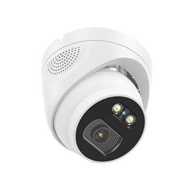 LNBBEQ 8MP 4K IP Camera POE H.265 Metal Indoor/Outdoor Small Dome CCTV Wide Angle 5MP/4MP/3MP Waterproof Security Camera(2.8mm,4K 8MP POE)
