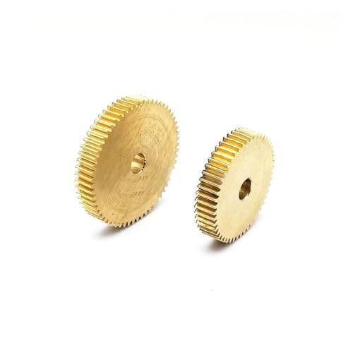 Engrenage droit en cuivre 15T haute précision pour axe 2mm robotique CNC