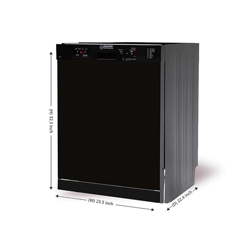 Equator WB 82+ GD 075 24 In Dishwasher 14 Place + 3/4 Hp Garbage Disposer Quiet 51Db 110V E-Star Ada thumb #2