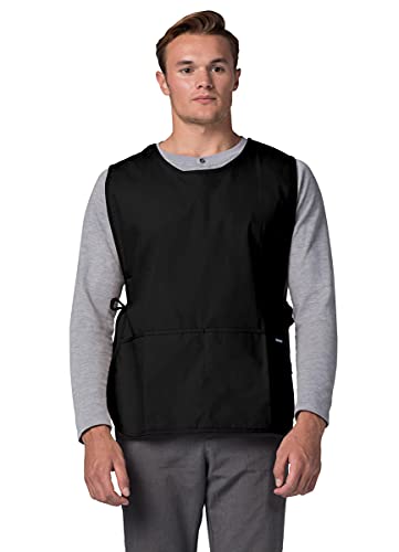 Adar Universal Cobbler Apron 3 Pack - Unisex Cobbler Apron - 7023 - Black - R #TOP3