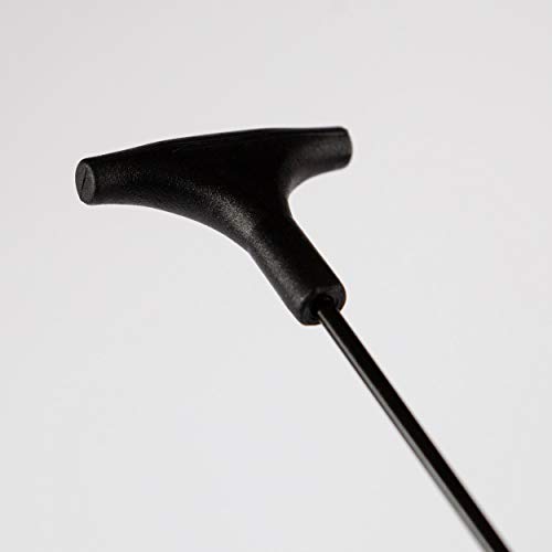 uhlsport Ballpumpe groß (12), für Fußball, Volleyball & Co, Luftpumpe mit flexibler Verlängerung und großem Volumen, handliche Pumpe, 100118801, schwarz