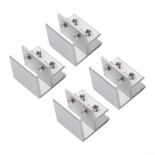 Soportes de vidrio resistentes para vidrio de 6 12 mm de grosor, soporte fiable para uso residencial y comercial (8-12 mm)