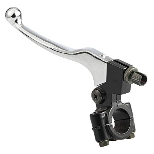 CNCMOTOK 22mm Aluminum Alloy Chrome Plating Left Clutch Brake Lever Compatible with Coleman CT200U Trail 200 Mini Bike 196cc 98cc Bike Parts - Thumbnail 2