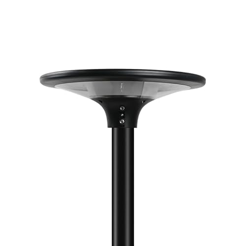 Velamp SL608 Lampione Led A Ricarica Solare Da 11,5 W – 2300 Lm, Pannello Solare Monocristallino, Batteria 6000 Mah, IP65, Automazione Notturna – Ideale Per Viali, Giardini, Terreni - 4