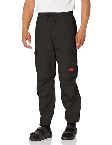 HUGO Men's Cotton Rip Stop Cargo Pocket Joggers - Main Image