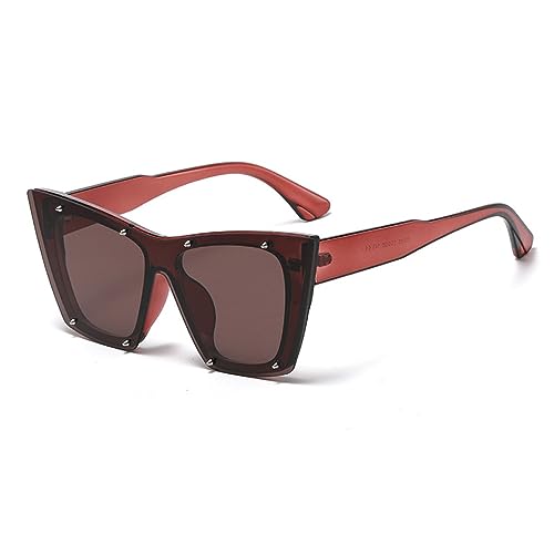 Lunettes de soleil punk sport MUTYNE luxe aux lignes œil de chat et finitions miroirs