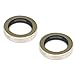 GlückMarine 70081 2 Pcs Oil Seals for Mercury Marine 30-150 HP Outboard Motors replace 26-70081 26-8M0205729 Sierra 18-2053