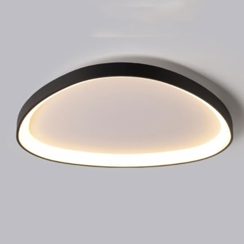 Lámpara de techo LED para sala de estar, accesorios de iluminación modernos nórdicos cerca del techo, luces de techo regulables de 3000-6000K, iluminación de techo minimalista y creativa para