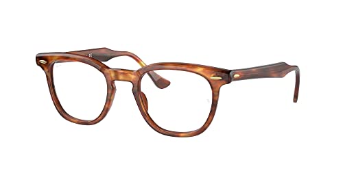 Ray-Ban Rx5398f Hawkeye Low Bridge Fit Square Prescription Eyewear Frames