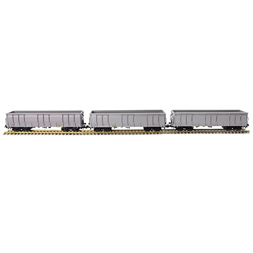 Evemodel 3Stk H0 Offener Güterwagen Hochbordwagen Transport Containerwagen Eaos der SBB Modellbau Dekor