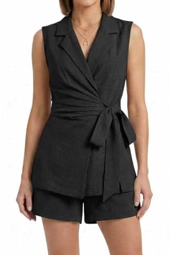 Women's 2-Piece Summer Short Set with 50% Off Code IQPIVAQE - Image 2