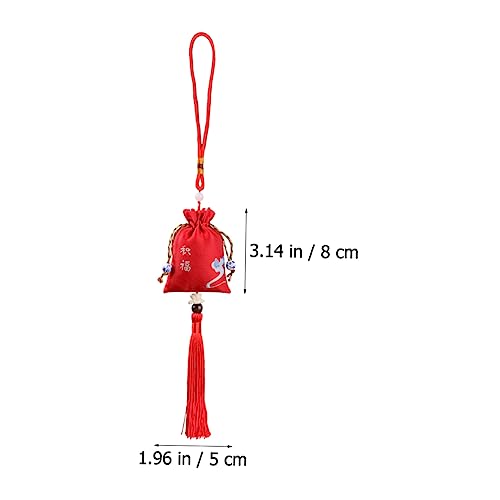 Set de 6 bolsas decorativas bordadas para aromatizar miniatura 5