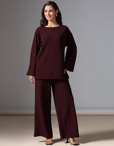 Image of Selvia Women's Top and Pant Co ord Set for Women, Co ord Set for Women Stylish