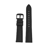 XYTLGOVDN Cinturini in tela da 19mm 20mm 21mm 22mm compatibili con Longines IWC Omega Blancpain Divers Orologi unisex cinturino impermeabile a sgancio rapido(Black-black,19mm-width)