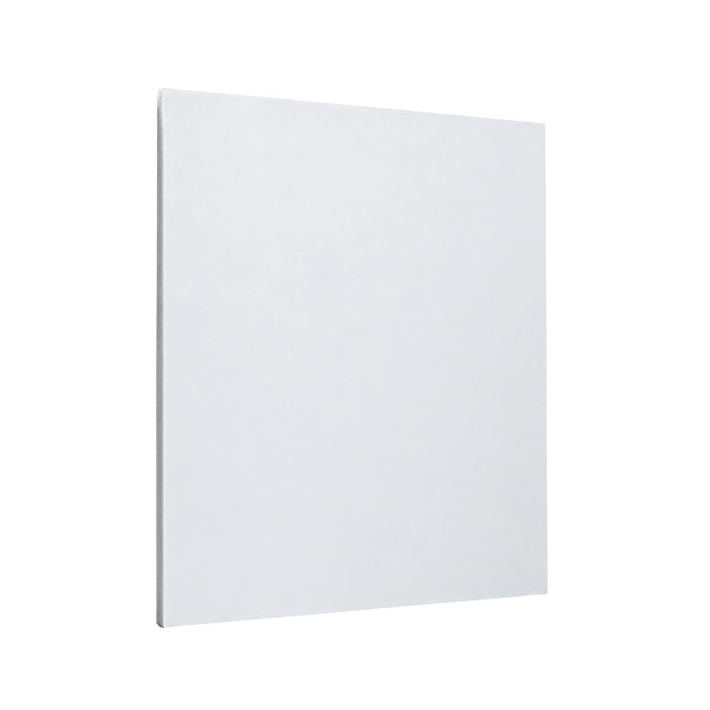 YTSMZX Teflon PTFE Plastic Sheet Formable Teflon Board for Gaskets and DIY Crafts Seals Side length 200mmx200mm 1pcs,Thickness 8mm