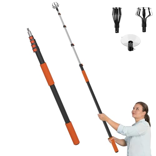 LAANPOLE 26FT Reach Light Bulb Changer for High...