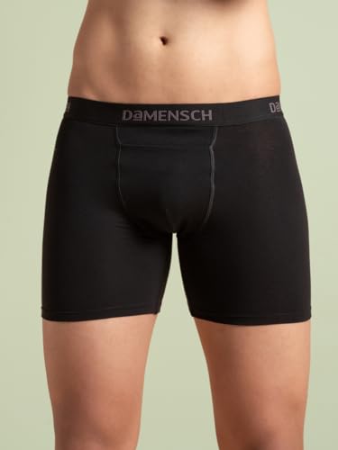 Image of DAMENSCH Mens Regular Fit Premium Cotton Blend Boxer Brief | Innerwear Men, Men Boxers, Underwear for Men, Shorts for Men, Inner for Men, Briefs for Men