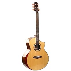 MEIeynt Kit de démarrage pour Guitare Acoustique 6 Cordes Guitarra Acustica Bundle Pack avec Ensemble de Corps en Coupe… - Les Beatles, Paul McCartney, John Lennon, RIngo Starr, George Harrison