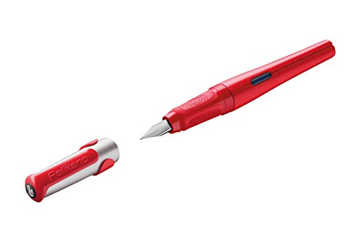 Pelikan Energy G21 Gelschreiber Rot – 0,7 Mm Strich, Wechselbare Mine, Gummiert Für Guten Griff